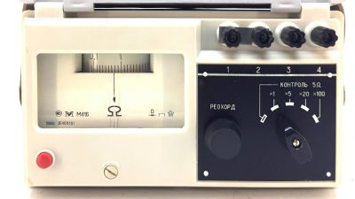 Измеритель сопротивления заземления М416